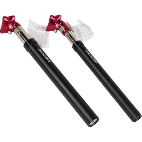 ZOOM Mountain Bike Shock Absorber Seat Tube Bicycle Hydraulic Seat Post 27.2mm 31.6mm Aluminum Alloy Sestpost