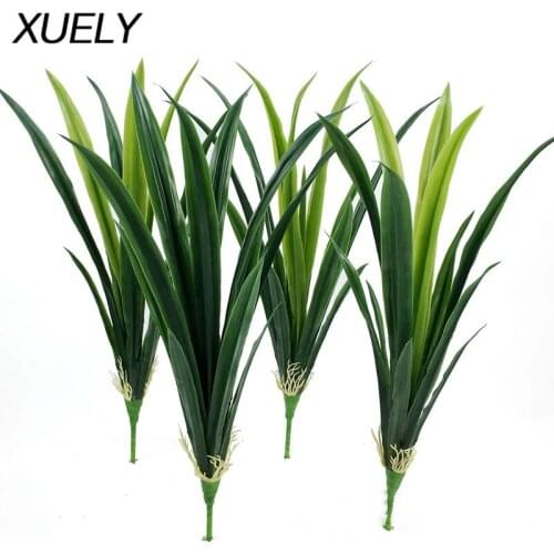 Big Orchid Leaves Artificial Plants Decorative Flowers Auxiliary Material Decoration Phalaenopsis Leaf Bride Wedding Decor