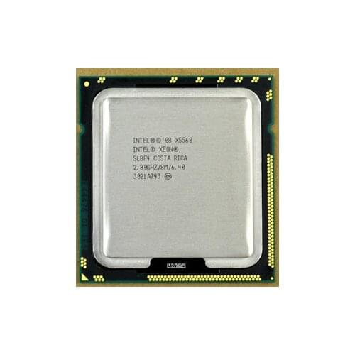 Lntel Xeon X5560 Quad Core LGA 1366 2.8G/95W/8MB Cache CPU (working 100% Free Shipping)