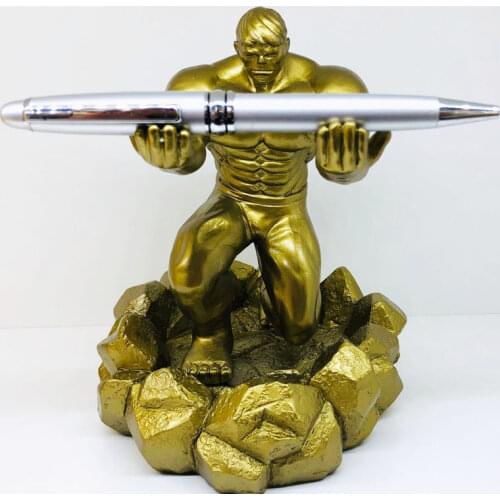 Decoration Craft Executive Pen Dolder creative Pen Stand crab Hulk Scissors holder Statue