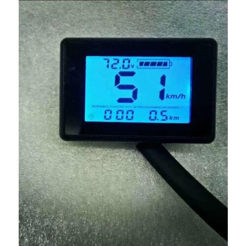 Display Speedometer Battery Level/ Voltage Indicating Meter 24v36v48v60v72v Electric Bike Scooter MTB Trike Conversion Parts