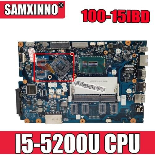 For Lenovo Ideapad 100-15IBD 100-15IBY B50-50 100-14IBD 100-14IBY CG410 CG510 NM-A681 LAPTOP Mainboard I5-5200U CPU