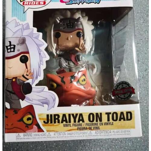 NEWest Narutoes #73 JIRAIYA ON TOAD Vinyl Action Figures Collection Model Toys for Children Birthday gift
