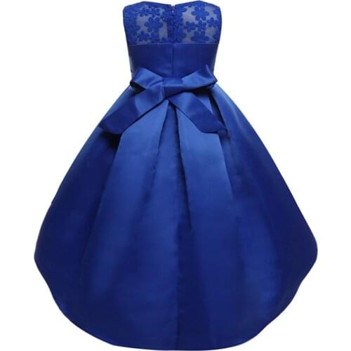 New Design Vestido Comunion Sweetheart Formal Occassion Dress For Kids Retail Boutiques Butterfly Lace Belt High Quality