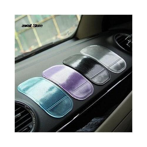 1Pcs Car Dashboard Sticky Pad Mat Interior Items Accessories Anti Non Slip Gadget Mobile Phone GPS Holder