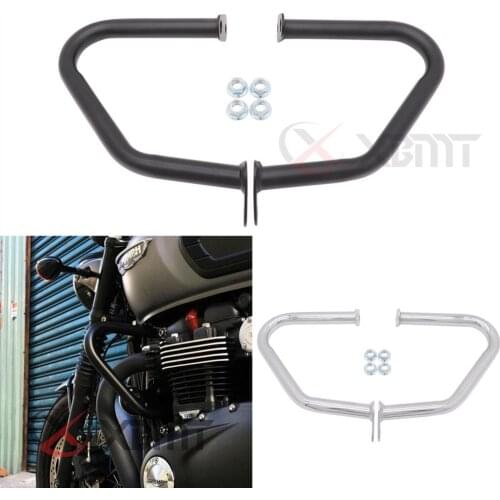 Motorcycle Engine Guard Crash Bars For Triumph Bonneville T100 T120 Bobber Thruxton 1200/R Speed Twin Street Cup/Twin 2016-2021
