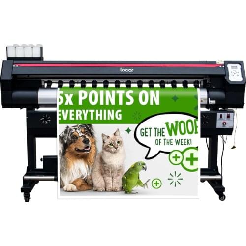 160Cm Cmyk Printer Eco Solvent Printer 1.6M Sign Canavs Flex Banner Printer Large Format Outdoor Indoor Printer 1600Mm