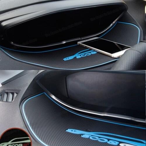Lsrtw2017 Car Dashboard Anti-slip Pad Cover Trims for Peugeot 5008 Gt 2017 2018 2019 2020 2021 Interior Accessories Auto