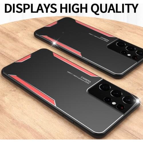 Luxury High Quality Shockproof Hard Matte Aluminum Metal Mobile Phone Case For Samsung Galaxy S21 Plus Ultra S20 Cover Fundas