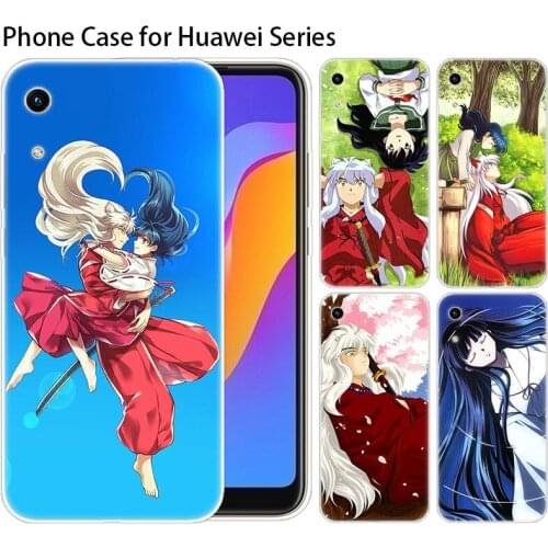 Luxury Silicone Case Anime Inuyasha for Huawei NOVA 5 5i Mate 30 Lite Y9 Prime 2019 P Smart Z Plus 2019 Honor 8S 8A 9X 20 Pro