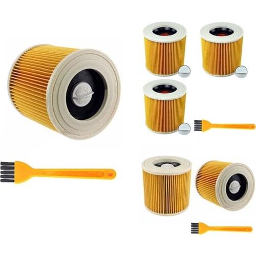 Air Dust Filter Replacement for Karcher WD2250 WD3.200 MV2 MV3 WD3 Vacuum Cleaners Cartridge HEPA Filter Parts