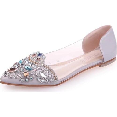 2021 Hot Elegant Women Pumps Comfy Loafers Fashion Ladies Slip-on Low Square Heel Mujer Office Dress Shoes Shiny Sliver