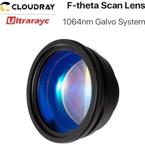 Ultrarayc F-theta Lens 1064nm Focus Lens Laser Focal length 63-420mm Scan Field 50×50-300×300 for YAG Fiber Laser Galvo System