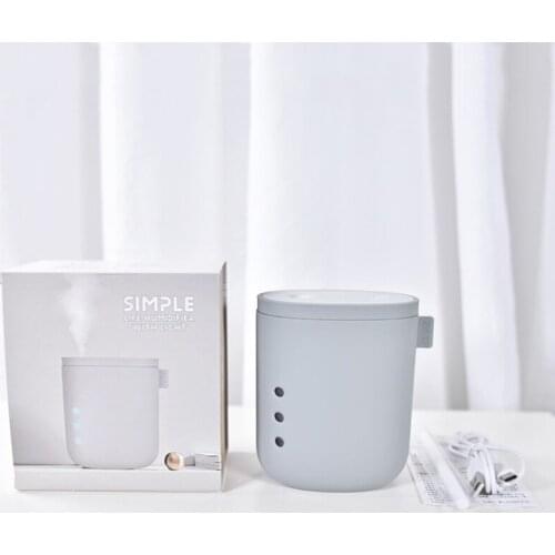 USB Humidifier Creative Night Light Humidifier Mini USB Air Humidifier For Home Bedroom Desktop With USB Cable Humidifier