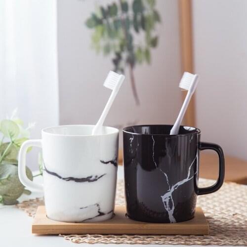 NEWYEARNEW 1piece Tumblers Tooth Mug Creative Washing Cup Personality Bathroom Set Lover Cuper Gift Home Decoration