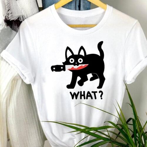 Women 2021 Style Autumn Halloween New Trend Fall Thanksgiving Clothing Cartoon Print Tshirt Female Tee Top Graphic T-shirt