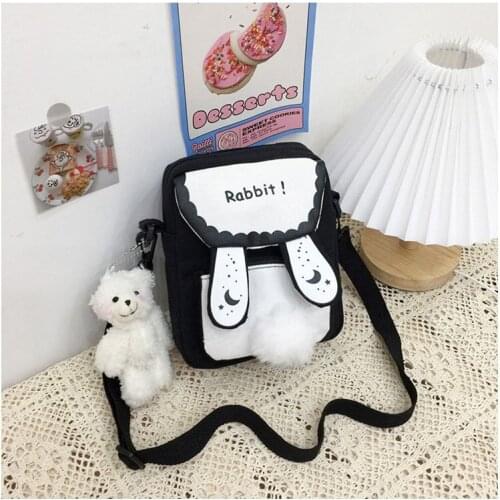 Girls shoulder bag personality student fashion messenger bag