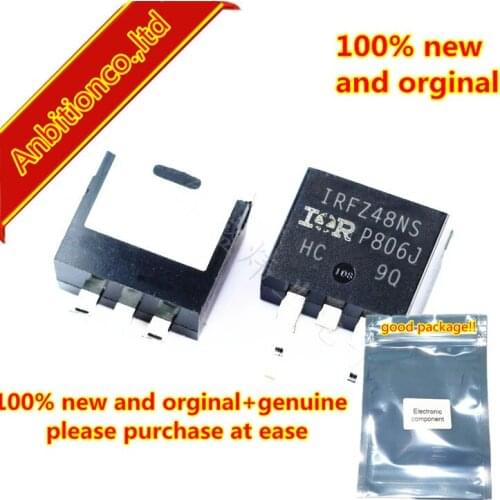 10pcs 100% new and orginal IRFZ48NSTRLPBF IRFZ48NS FZ48NS TO-263 in stock
