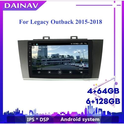 2 Din Android Car Radio Multimedia Stereo For Legacy Outback 2015-2018 Car DVD Player GPS Navigation Head Unit