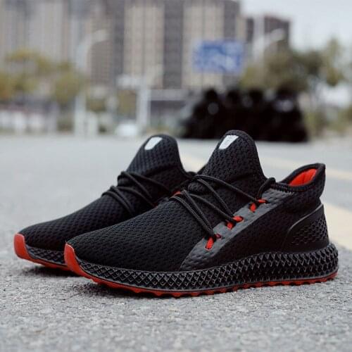 Baideng Cheap Running Shoes for Men Spring Autumn Breathable Sports Shoes for Male Black Zapatillas Hombre Deportiva