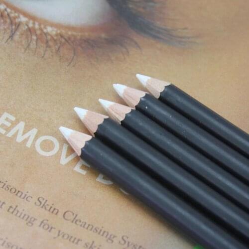 White Eyeliner Pencil Waterproof Long-lasting Black Makeup Eyes Brighten Pen Women Make Up Smooth Easy To Wear Natural