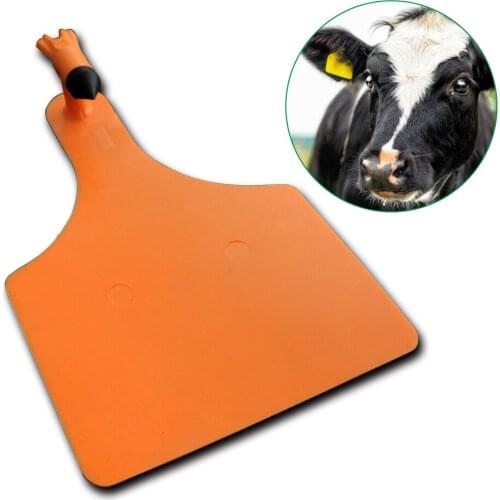 100pcs Livestock Identification One-piece Ear Tags for Goats Sheep Cattle Cows Pigs TPU Precision Ear Tags