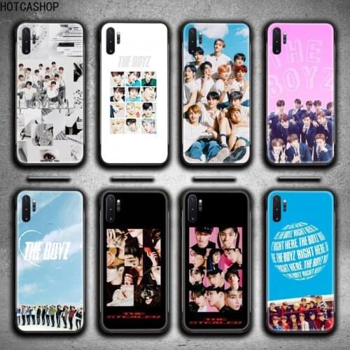 KPOP THE BOYZ Phone Case For Samsung Galaxy Note20 ultra 7 8 9 10 Plus lite J7 J8 Plus 2018 Prime M21