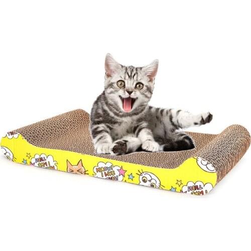 Cat Toys, Pet Claw Grinder, Cat Supplies, Wear-resistant And Scratch-resistant, Corrugated Cat Scratcher
