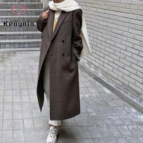 Kengnin Womens Long Coats