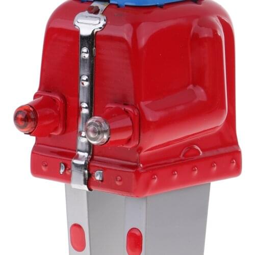 Mechanical Wind Up Tin Toys Walking Robot Clockwork Metal Toys for Kids Desk Gadget, Party Favors