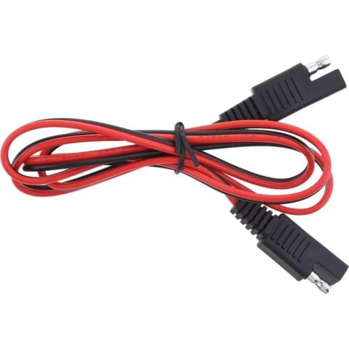 2019 NEW Universal 18AWG SAE Male to Male Extension Adapters Charger Cables For Car Boat Motor Solar Panel Batteries Portable