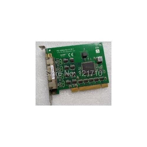 Industrial equipment board PCI-1610JU REV.A1 01-1 PCI-1610AJU 4-port rs-232 communicaition card