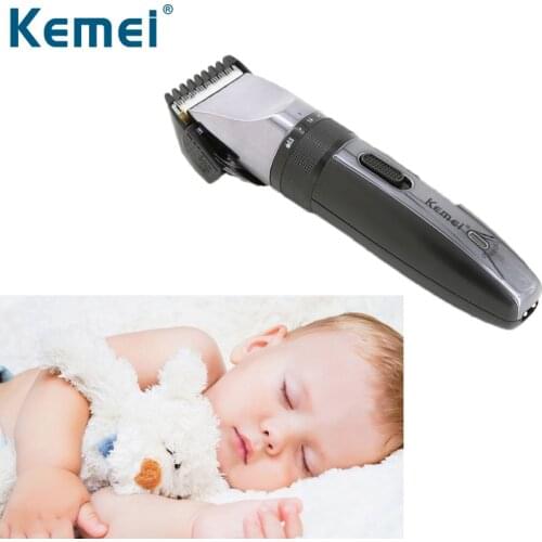 Kemei Professional Hair Trimmer Adjustable Ceramic Blade Battery Haircut Machine Mens Beard Electric Clipper Barber Shaver F35