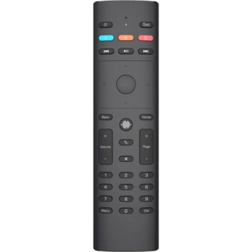 G40 Voice Search Air Mouse IR Learning Gyro 2.4G Smart Remote Control for Apple TV for Roku for Vizio Android TV BOX