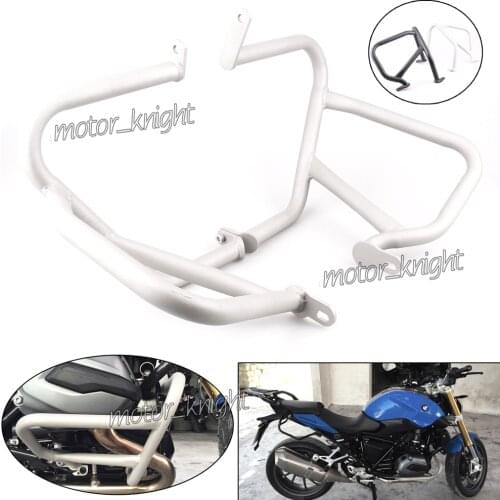 R1200R 15 16 17 Black Silver Engine Crash Bar Protetive Guard Protector Motorcycle Accessories For BMW R 1200 R 2015 2016 2017