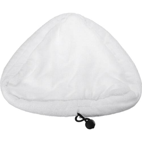 New 10 Pcs White Microfibre Washable Reusable Cloth Replacement Pad Floor Cleaner for Steam Mop