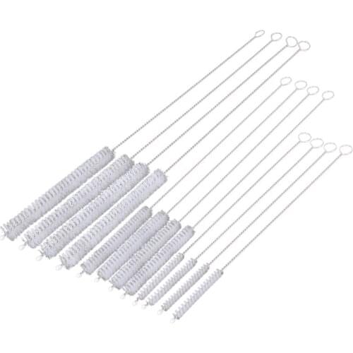 12-Piece Drinking Straw Cleaning Brush - Straw Cleaner (12inch, 10inch, 8inch) - Bendable Cleaning Brush for Multiple Size Straw