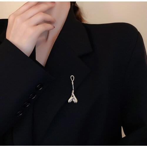Speroto Silver Brooches For Clothes