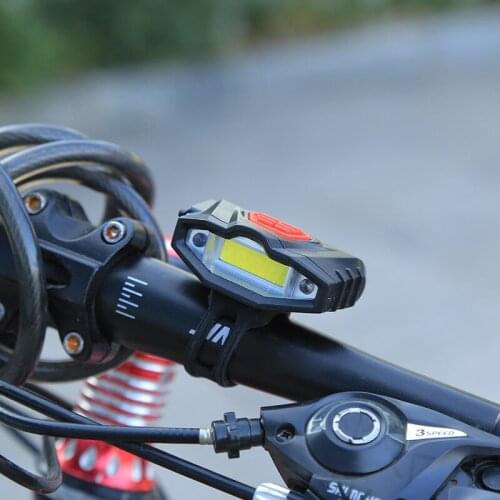 Bicycle accessories Waterproof MTB cycling light USB charging bicycle warning bike light