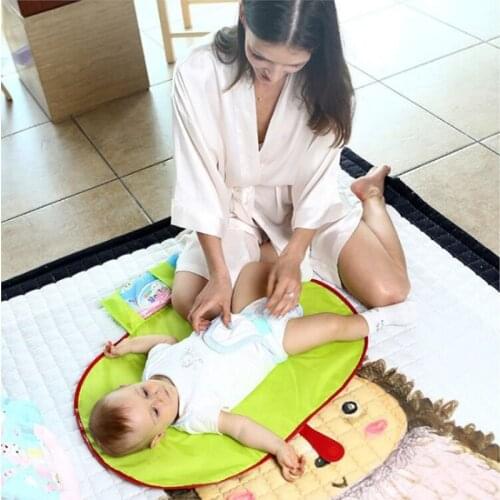 Waterproof Baby Change Mat Newborn Portable Diaper Changing Pad Bed Pad Play Mat Stranger Things Toys Children