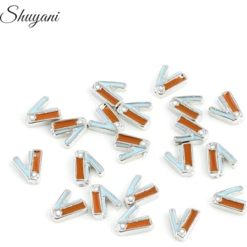 F285 Free Shipping 2016 Floating Locket Charms DIY Stapler Charms For Memory Locket Pendant 20pcs/lot