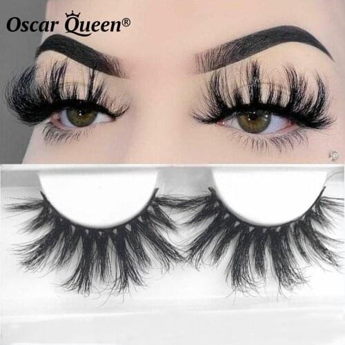 25 MM Mink Lashes Bulk Wholesale Mink Eyelashes 5D 3D Mink Hair Lashes Pack Magnetic Eyelashes Bulk Fluffy Fake Lashes Makeup