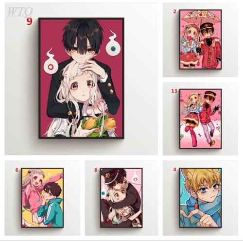 Anime Posters Jibaku Shounen Hanako-kun Canvas Painting Room Decor Posters and Prints Wall Decor Wall Art Picture Home Decor
