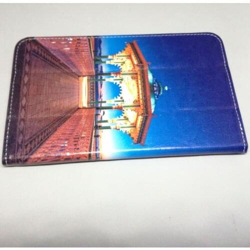 Myslc Printed Pu Leather Cover for OYSTERS T72HM 3G 7 inch Tablet Magnetic Stand Case