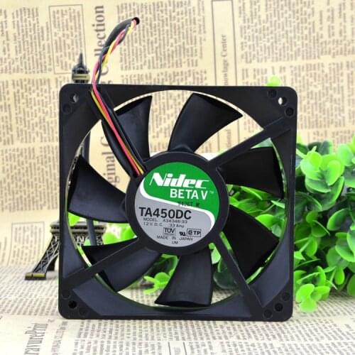 FOR NIDEC 12CM Server Cooling Fan A34346-33G1 12V 0.33A