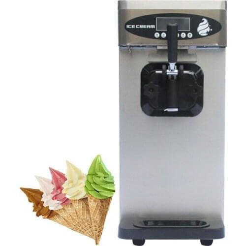 Gq-18ctb Single Flavor Soft Serve Ice Cream Machine Air Pump Wt/8613824555378