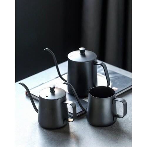 350ML/600ML Long Narrow Spout Coffee Pot Pour-Over Kettle Gooseneck Spout Drip Coffee Pot Perfect for Coffee Maker