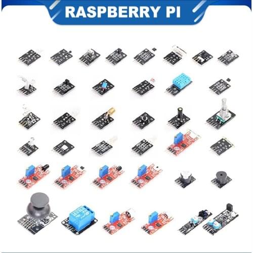 ITINIT R319 37 IN 1 Sensor Kit Starter Kit Sensors Set for UNO R3/MEGA 2560 for Raspberry Pi DIY Learning Suit suitable