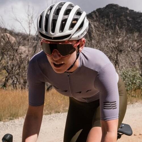 2021 Women MAAP Breathable Short Sleeve Cycling Jersey Maillot Ropa Ciclismo Summer Bicycle Clothing Hem With Webbing Bike Shirt