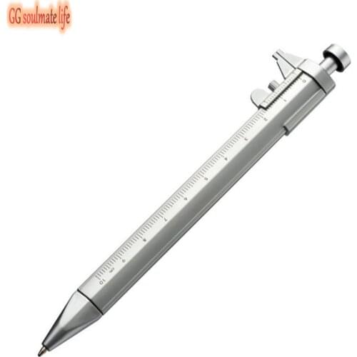 Multifunction Vernier Caliper Gel Ink Pen 0.5mm Ball Pen Stationery Ball-Point Creativity Stationery Kids Student Supplies Gift